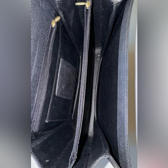 Coach Legacy Flap Crossbody Shoulder Bag Black Glove Tanned Leather Unisex Adult - Picture 11 of 16